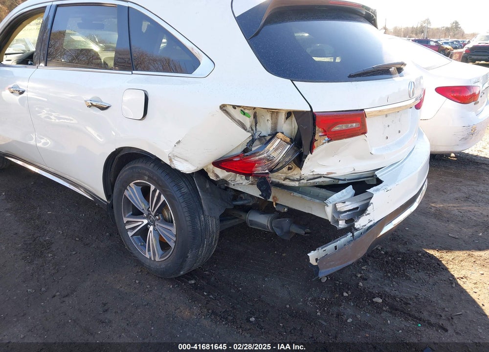 2017 ACURA MDX VIN: 5FRYD3H39HB001165