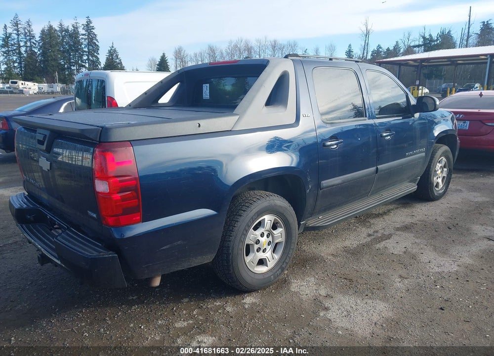 2007 CHEVROLET AVALANCHE VIN: 3GNFK12387G225216