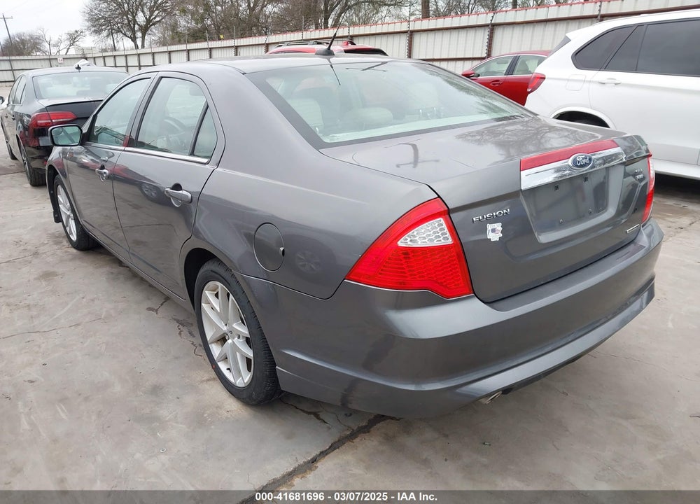 2012 FORD FUSION VIN: 3FAHP0CG7CR400025