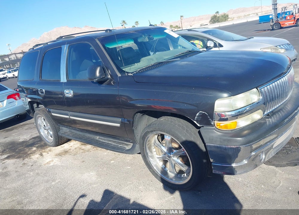 2004 CHEVROLET TAHOE LS VIN: 1GNEC13Z44R289535