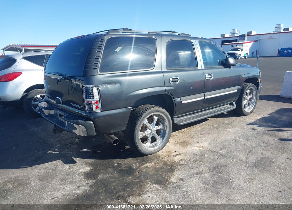 2004 CHEVROLET TAHOE LS VIN: 1GNEC13Z44R289535