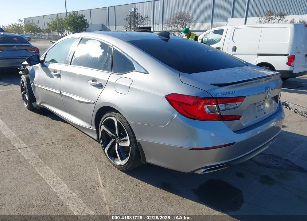 2021 HONDA ACCORD VIN: 1HGCV2F30MA021234