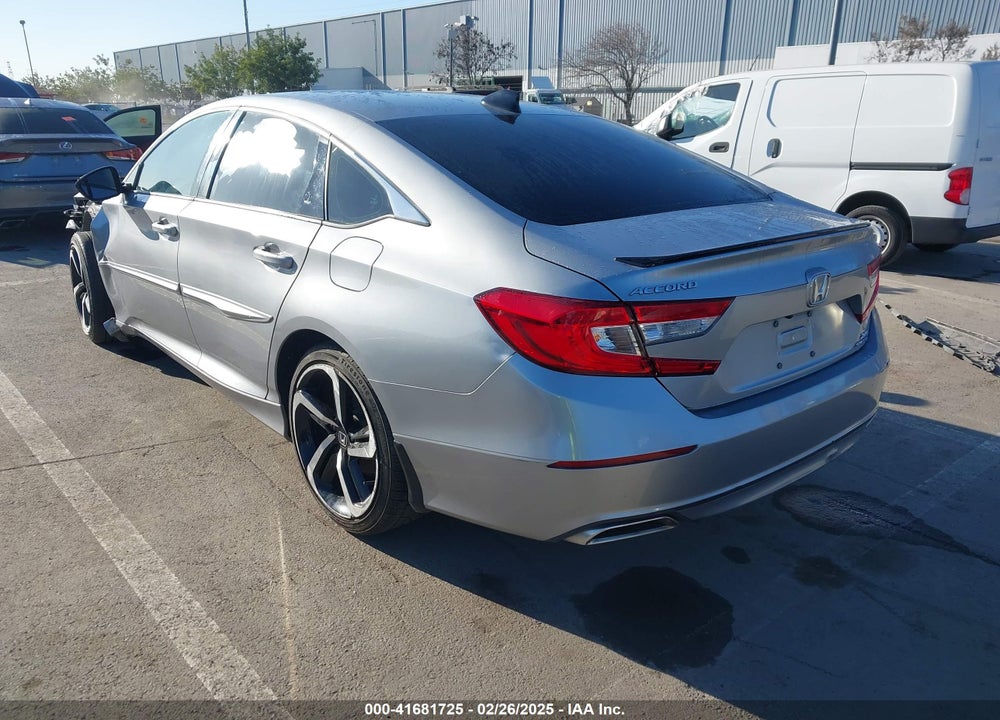 2021 HONDA ACCORD VIN: 1HGCV2F30MA021234
