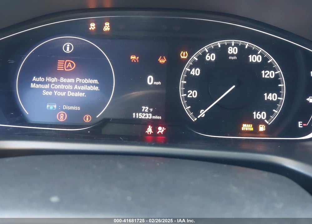 2021 HONDA ACCORD VIN: 1HGCV2F30MA021234