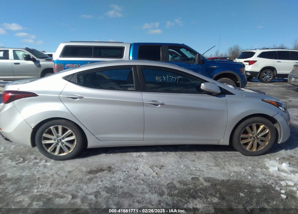 2016 HYUNDAI ELANTRA VIN: KMHDH4AE0GU576018