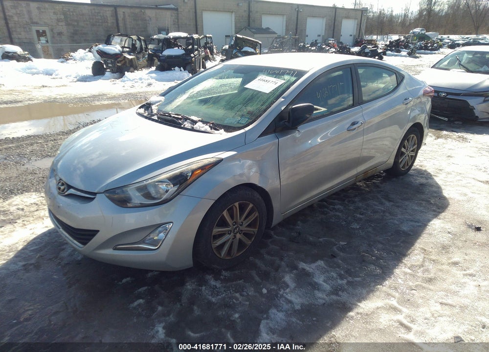 2016 HYUNDAI ELANTRA VIN: KMHDH4AE0GU576018
