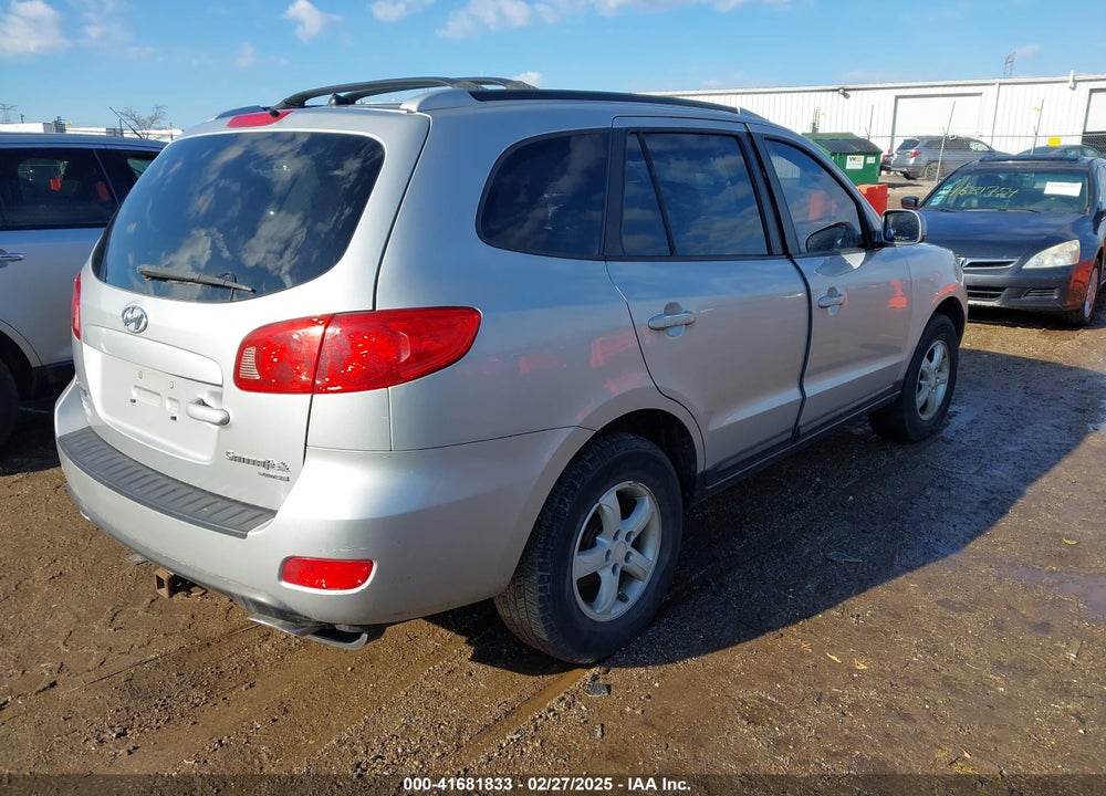 2007 HYUNDAI SANTA FE VIN: KM8SG73D67U143724