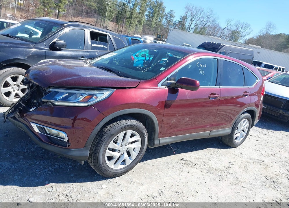 2016 HONDA CR-V VIN: 5J6RM4H5XGL046649