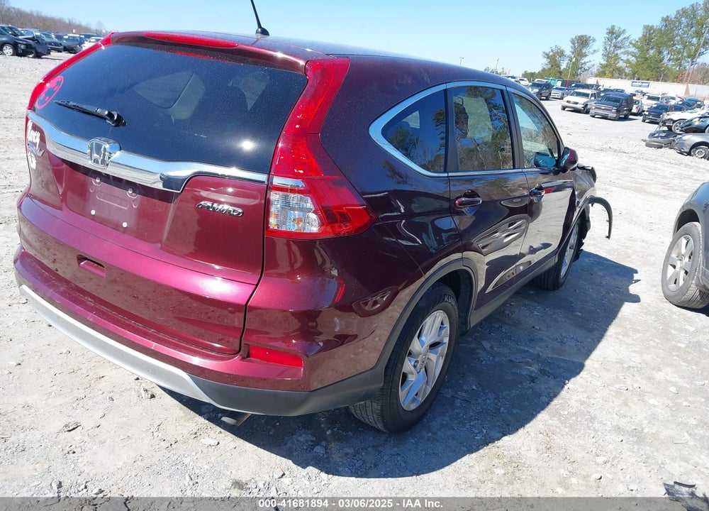 2016 HONDA CR-V VIN: 5J6RM4H5XGL046649