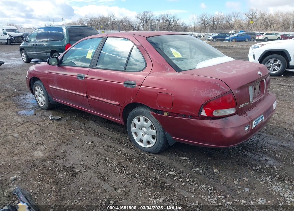 2001 NISSAN SENTRA XE VIN: 3N1CB51D71L471608