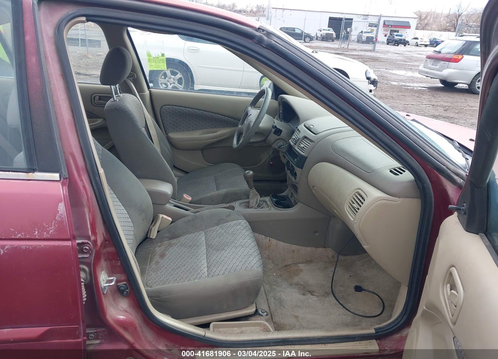 2001 NISSAN SENTRA XE VIN: 3N1CB51D71L471608