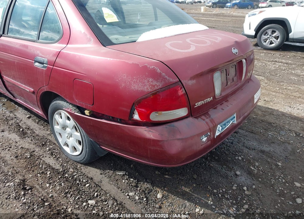 2001 NISSAN SENTRA XE VIN: 3N1CB51D71L471608