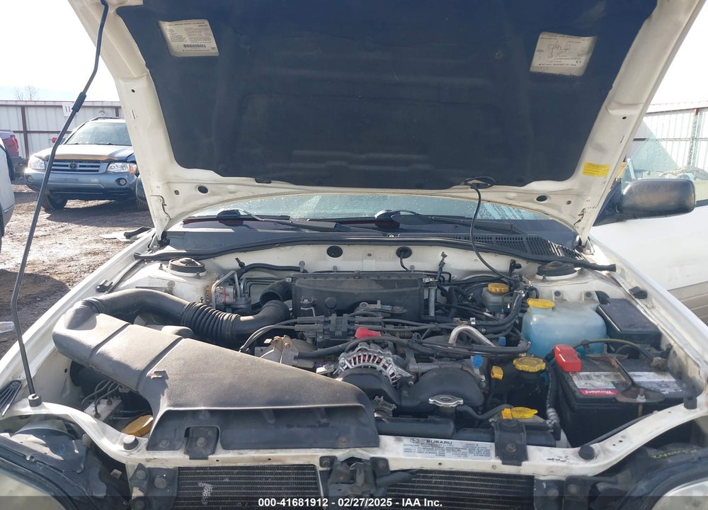 2000 SUBARU OUTBACK VIN: 4S3BH686XY7604669