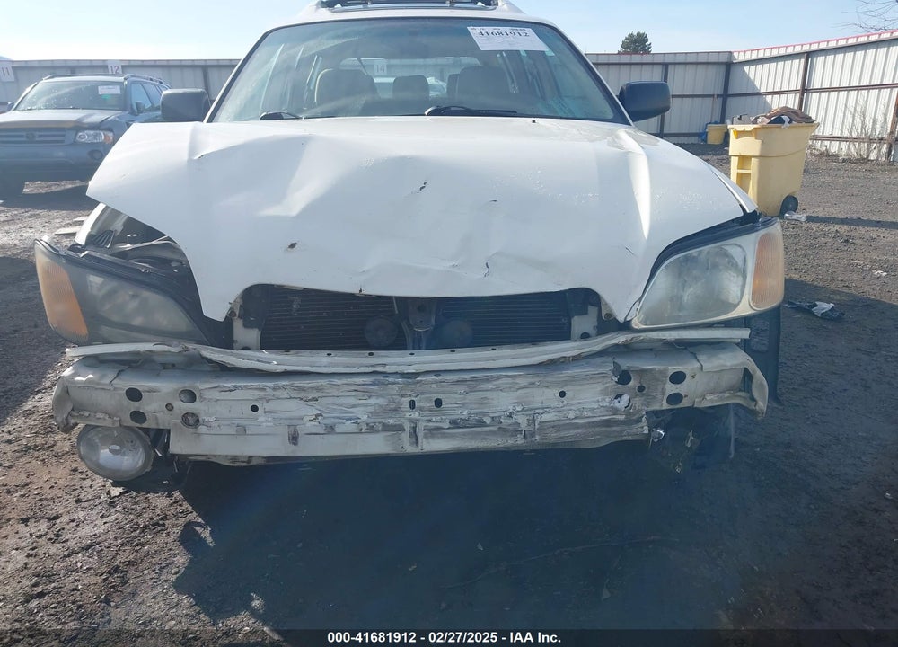 2000 SUBARU OUTBACK VIN: 4S3BH686XY7604669