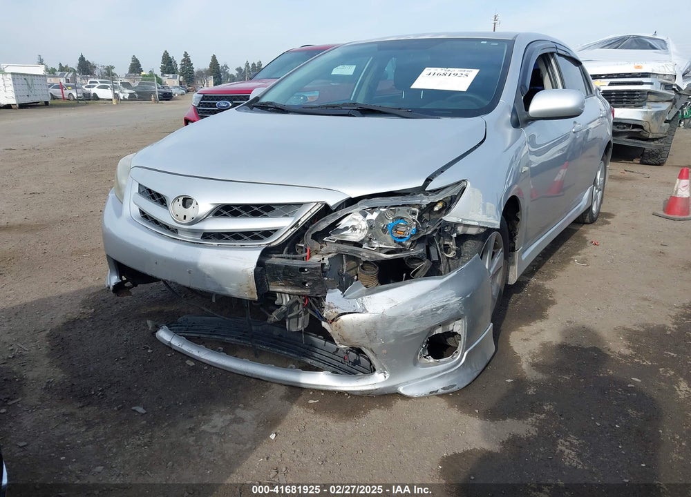2012 TOYOTA COROLLA S VIN: 2T1BU4EE1CC825130