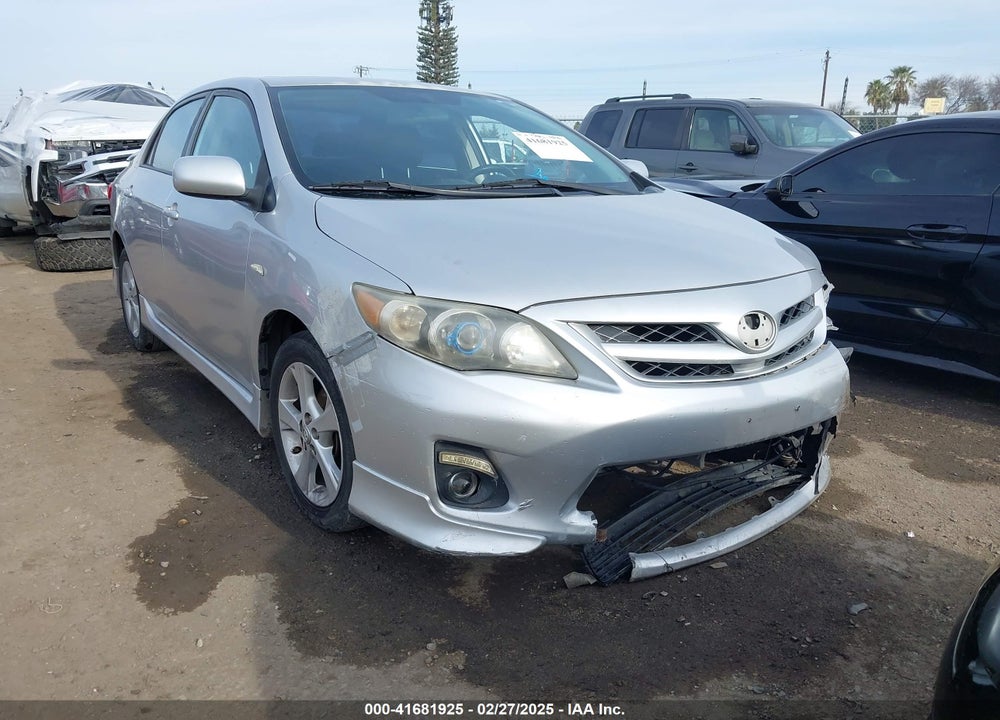 2012 TOYOTA COROLLA S VIN: 2T1BU4EE1CC825130