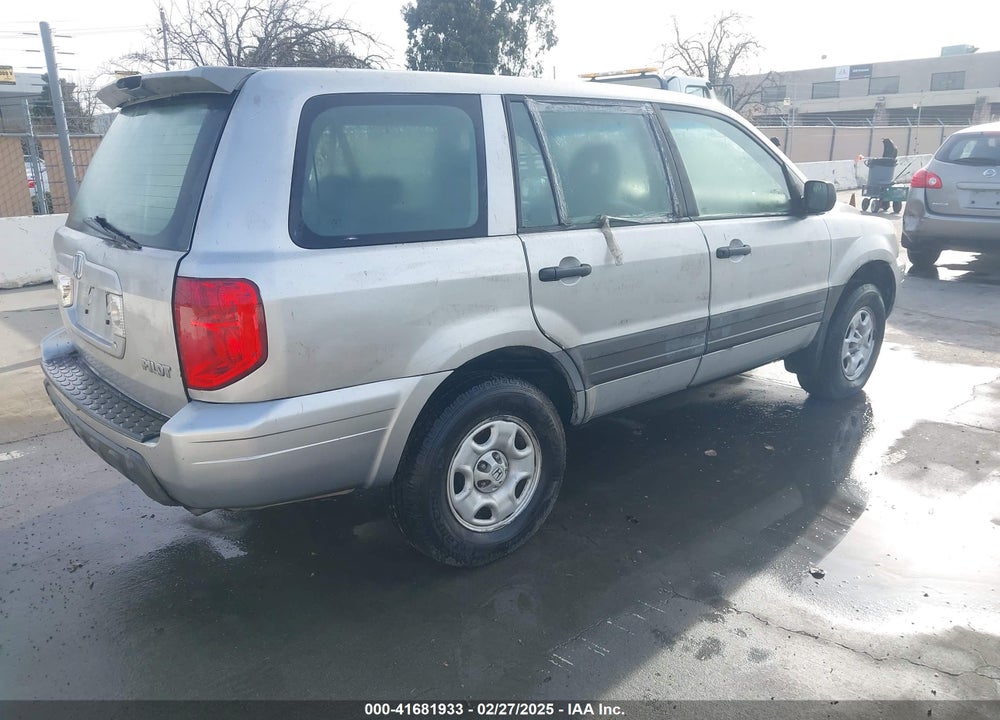 2003 HONDA PILOT LX VIN: 2HKYF18133H541636