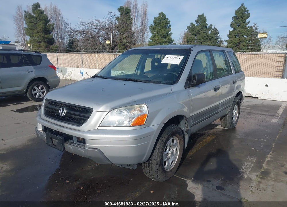 2003 HONDA PILOT LX VIN: 2HKYF18133H541636