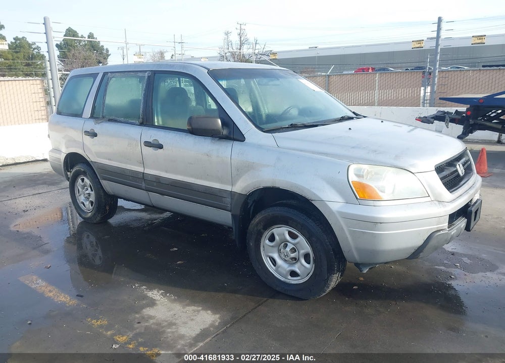 2003 HONDA PILOT LX VIN: 2HKYF18133H541636