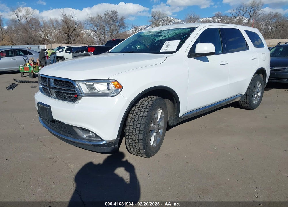 2017 DODGE DURANGO SXT AWD VIN: 1C4RDJAG1HC709737