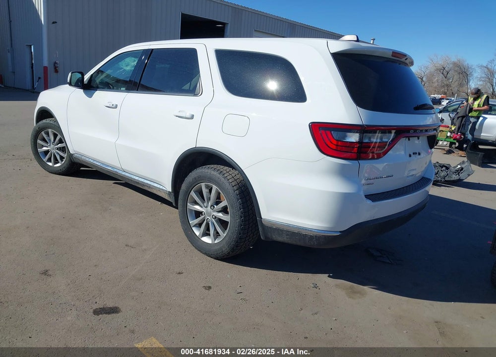 2017 DODGE DURANGO SXT AWD VIN: 1C4RDJAG1HC709737