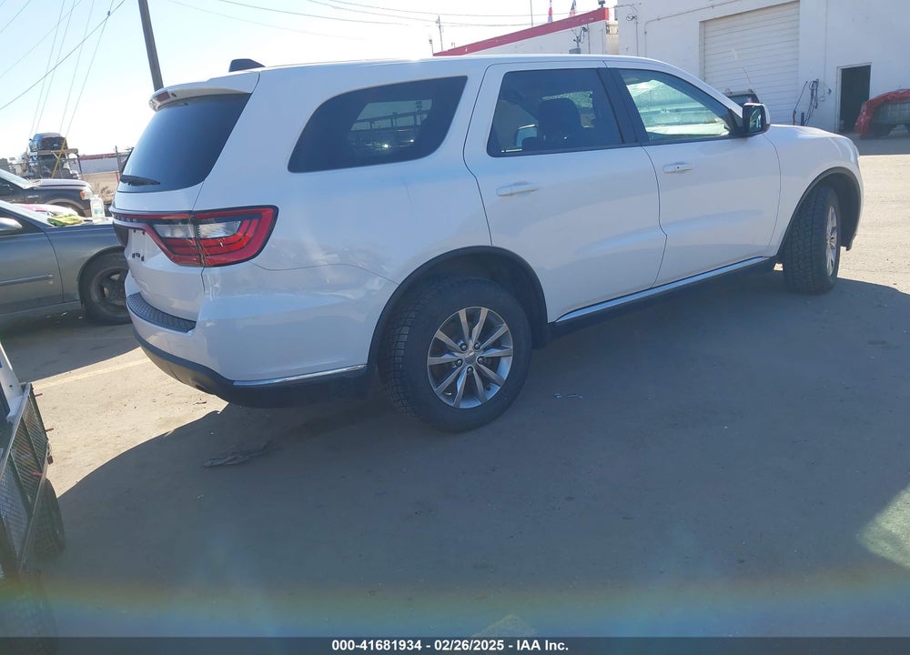 2017 DODGE DURANGO SXT AWD VIN: 1C4RDJAG1HC709737