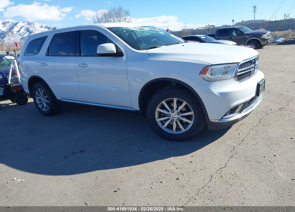 2017 DODGE DURANGO SXT AWD VIN: 1C4RDJAG1HC709737