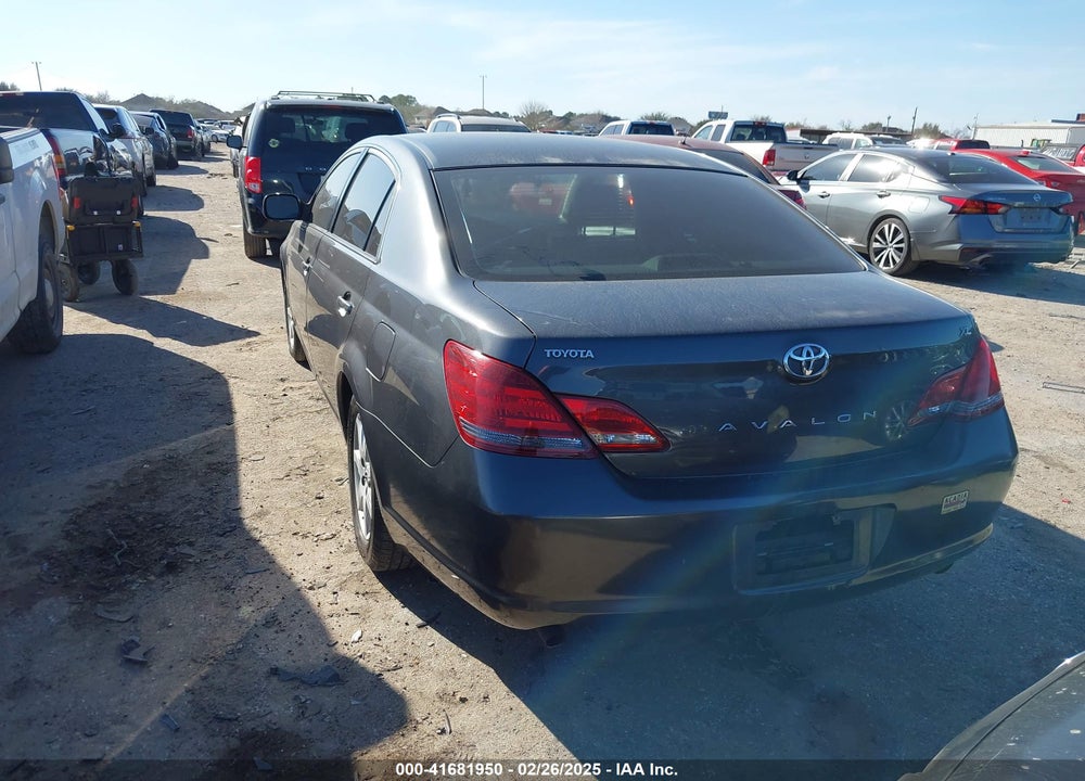 2008 TOYOTA AVALON XL VIN: 4T1BK36B48U312657