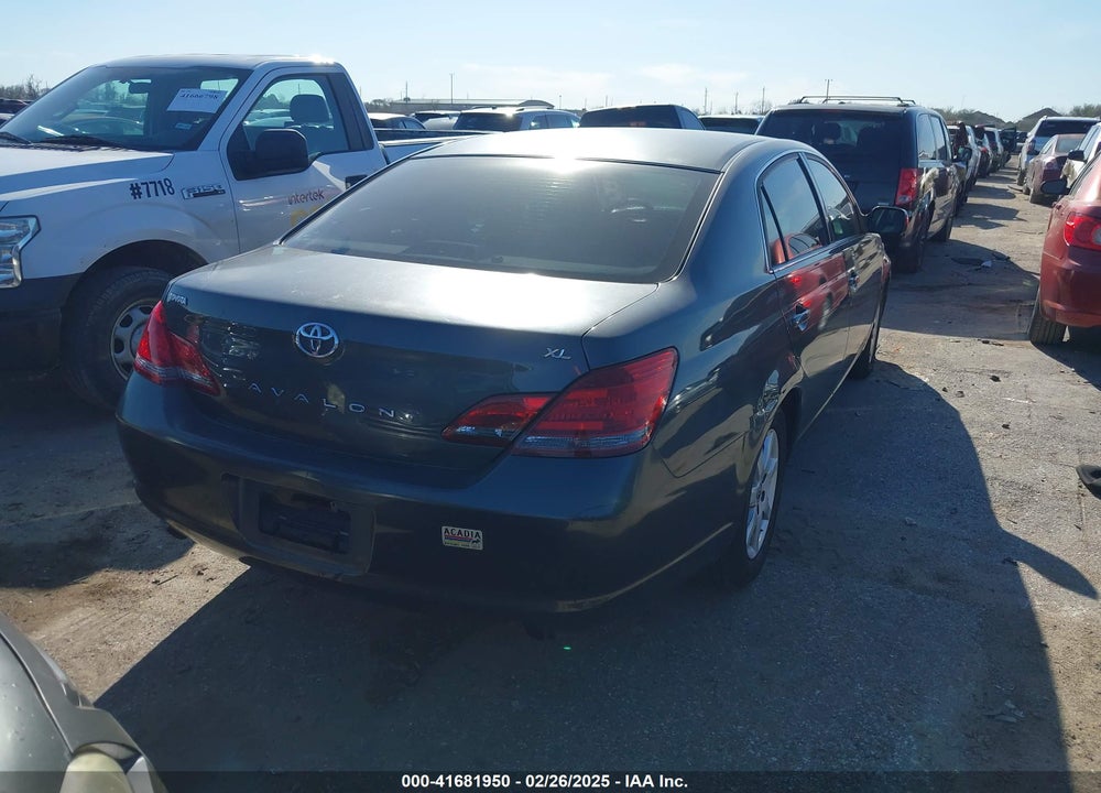 2008 TOYOTA AVALON XL VIN: 4T1BK36B48U312657