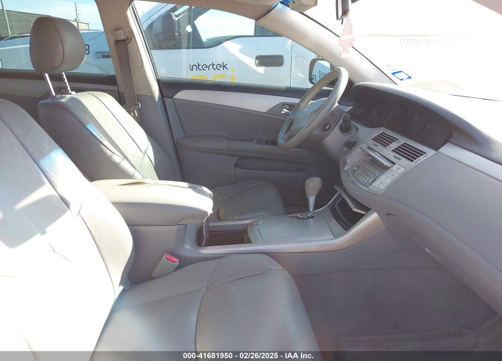 2008 TOYOTA AVALON XL VIN: 4T1BK36B48U312657