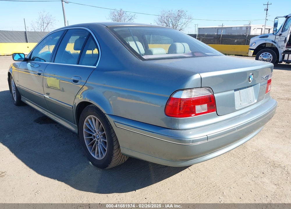 2002 BMW 540IA VIN: WBADN63422GN87250