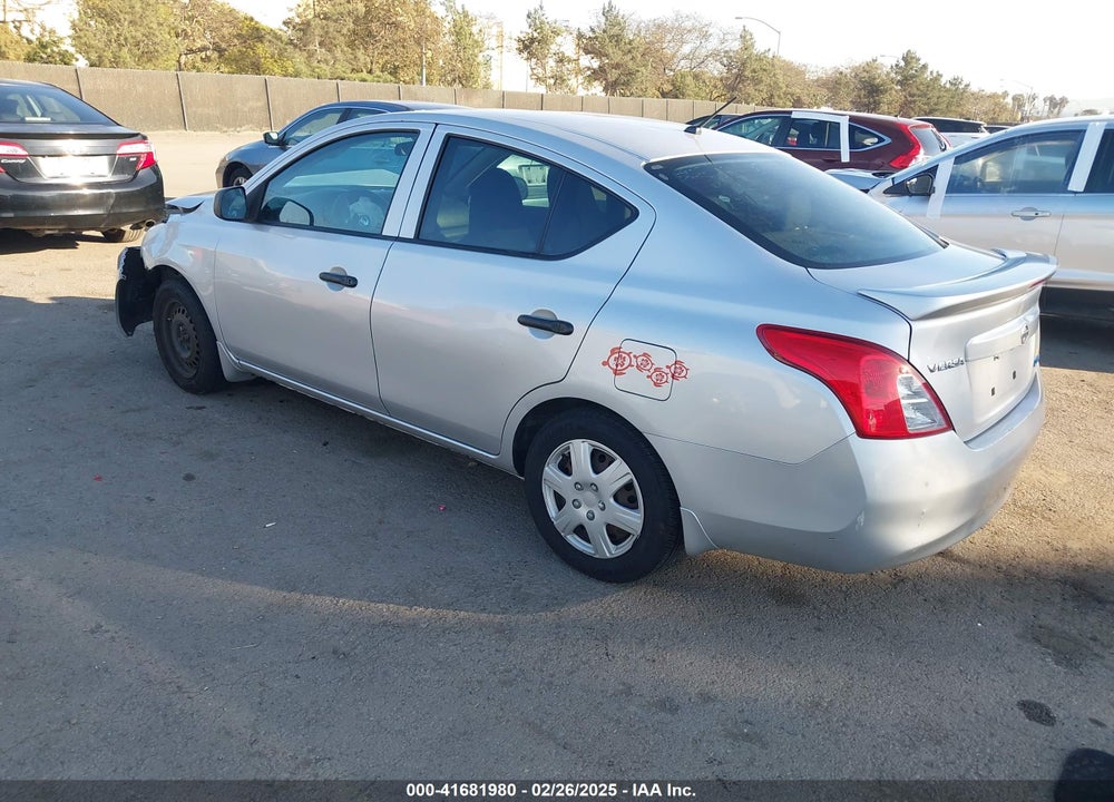 2014 NISSAN VERSA VIN: 3N1CN7AP6EL847332