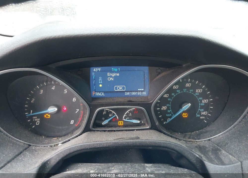 2014 FORD FOCUS VIN: 1FADP3F24EL370628