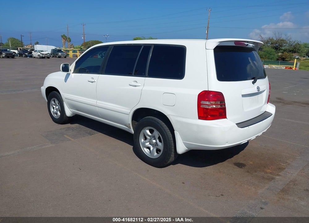2002 TOYOTA HIGHLANDER VIN: JTEGD21A520044810