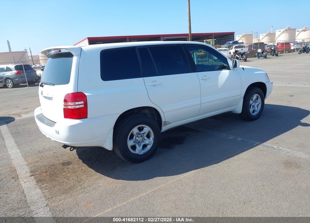2002 TOYOTA HIGHLANDER VIN: JTEGD21A520044810