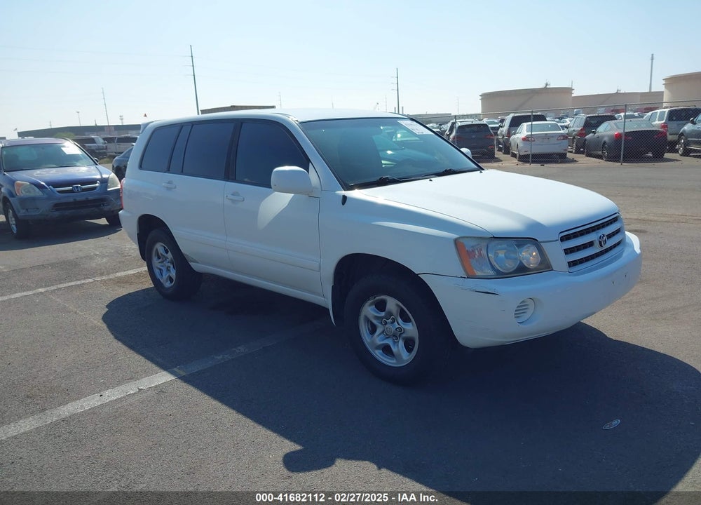 2002 TOYOTA HIGHLANDER VIN: JTEGD21A520044810
