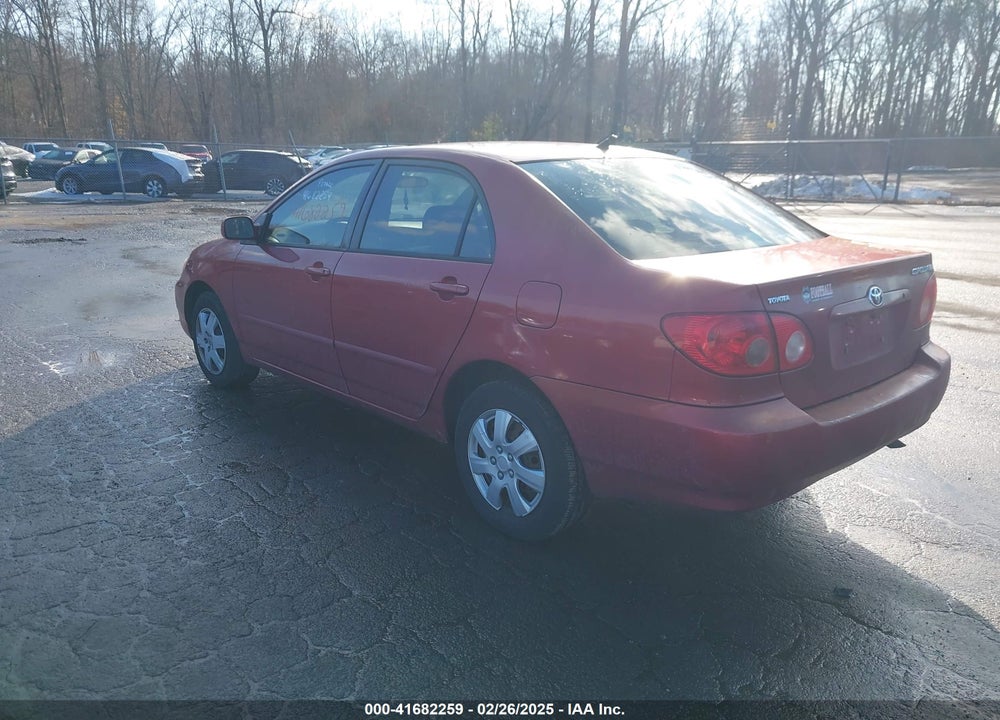 2005 TOYOTA COROLLA LE VIN: 2T1BR32E95C499418