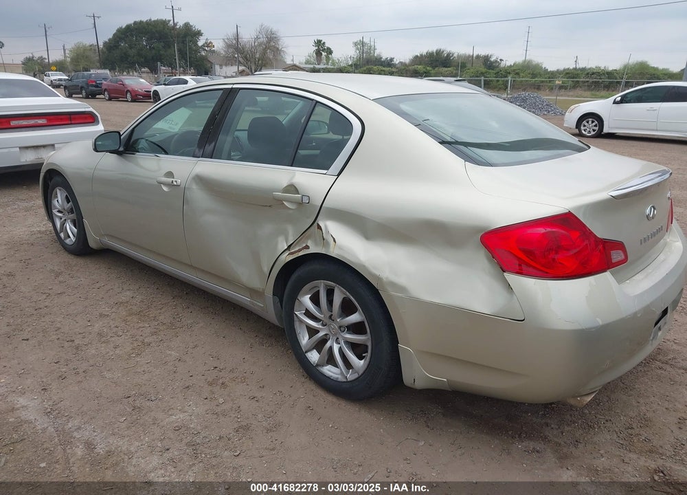 2007 INFINITI G35 VIN: JNKBV61E87M707808