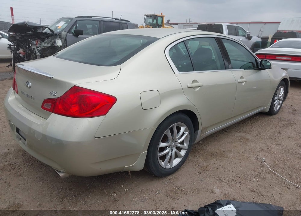 2007 INFINITI G35 VIN: JNKBV61E87M707808