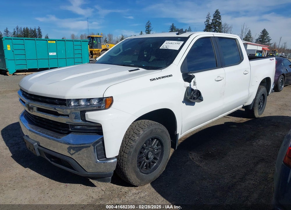 2020 CHEVROLET SILVERADO 1500 4WD SHORT BED LT VIN: 3GCUYDET5LG422849