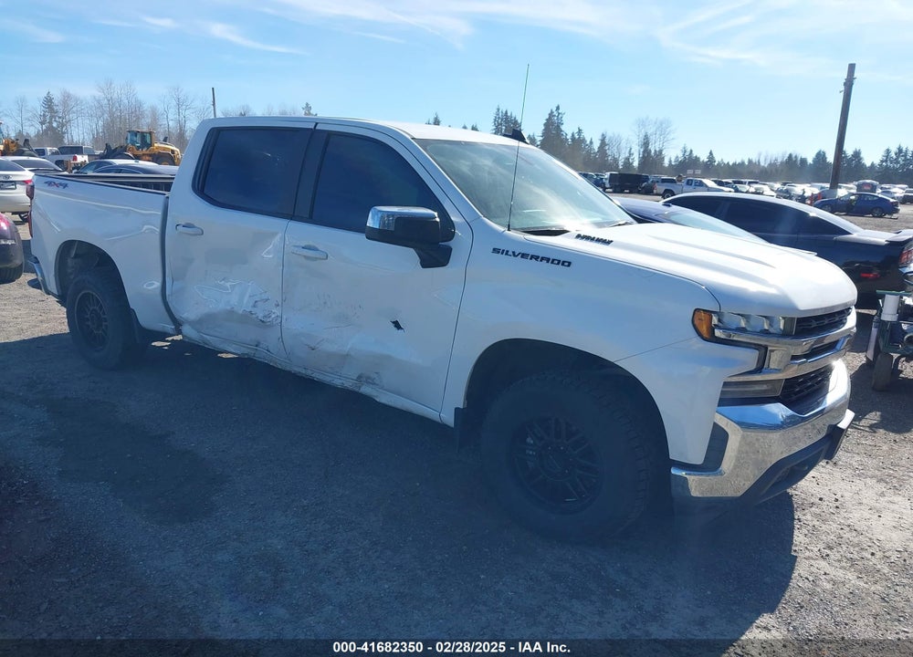 2020 CHEVROLET SILVERADO 1500 4WD SHORT BED LT VIN: 3GCUYDET5LG422849