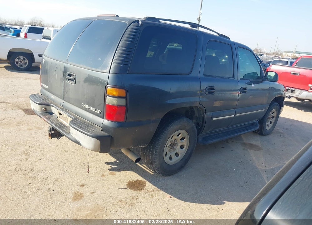 2004 CHEVROLET TAHOE LS VIN: 1GNEC13V44R115266