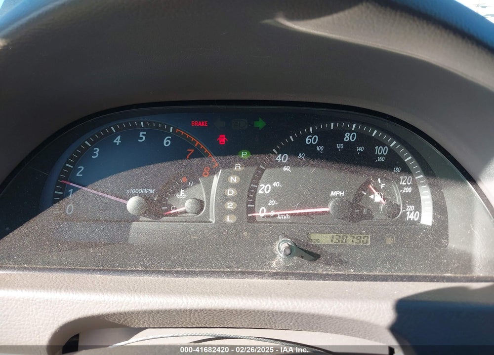 2002 TOYOTA CAMRY LE VIN: JTDBE32K720083052