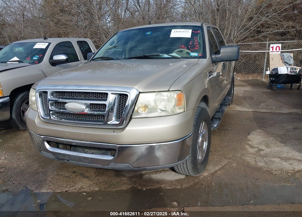 2008 FORD F-150 VIN: 1FTRW12W58FA65996
