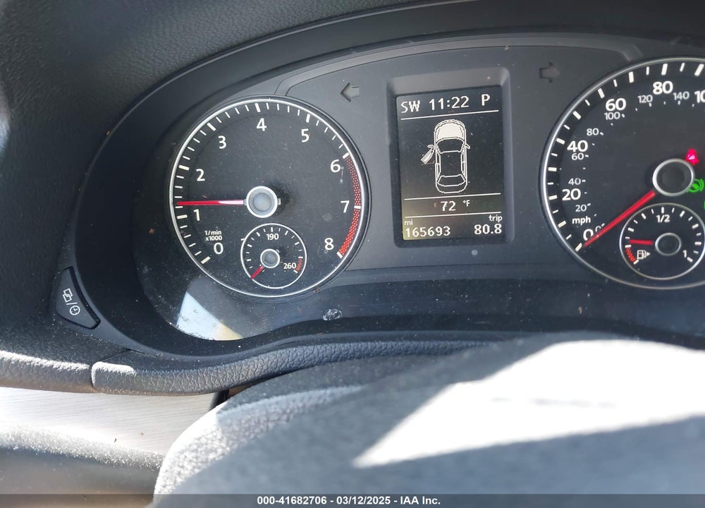 2014 VOLKSWAGEN PASSAT VIN: 1VWBT7A36EC093451