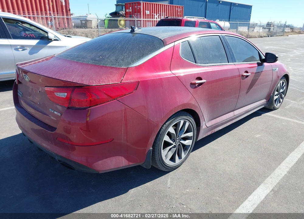 2015 KIA OPTIMA VIN: 5XXGR4A64FG396164