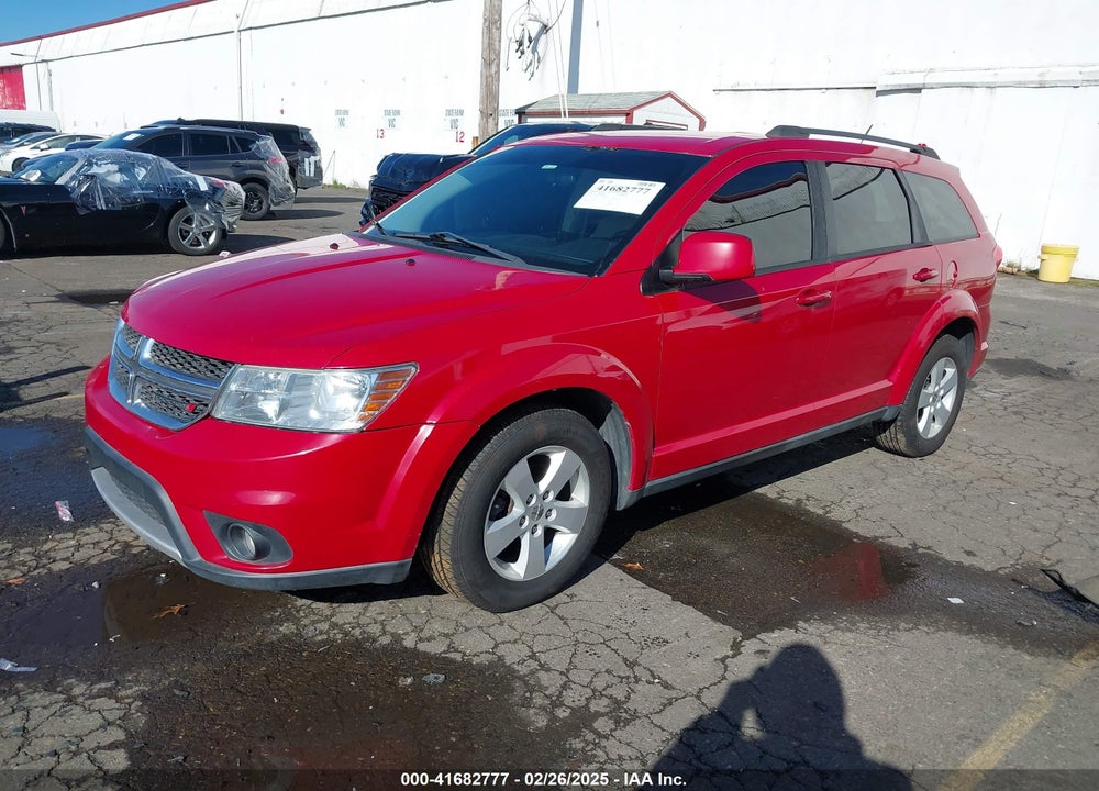 2012 DODGE JOURNEY SXT VIN: 3C4PDDBG7CT298395