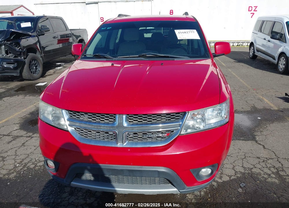 2012 DODGE JOURNEY SXT VIN: 3C4PDDBG7CT298395