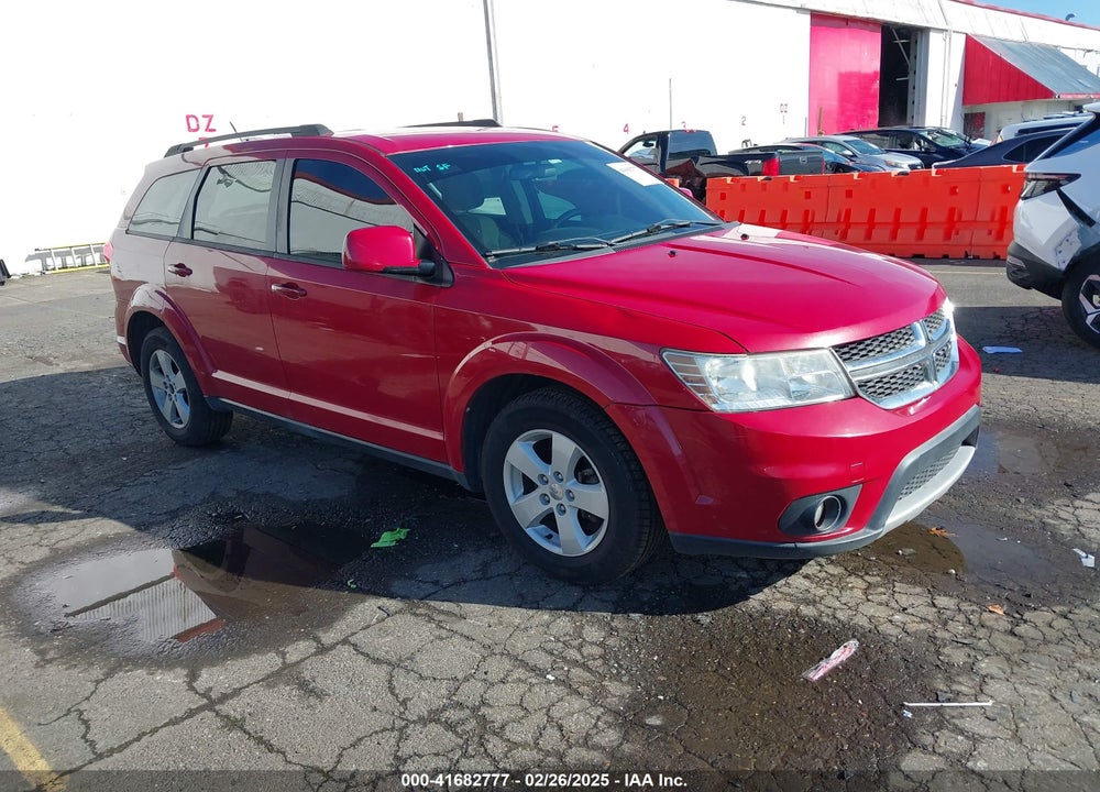 2012 DODGE JOURNEY SXT VIN: 3C4PDDBG7CT298395