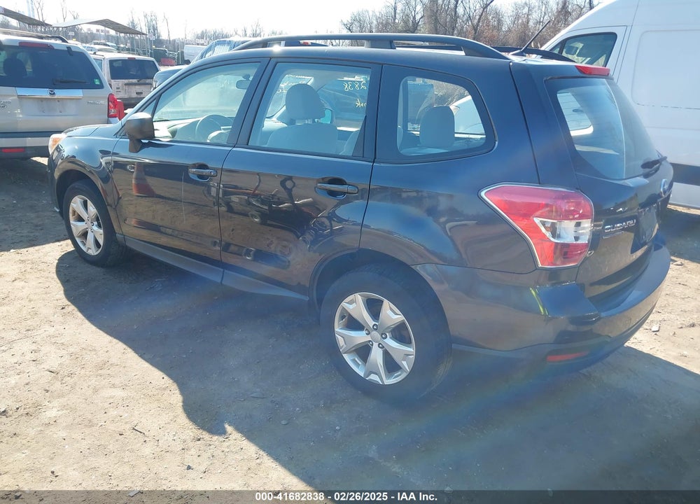 2015 SUBARU FORESTER 2.5I VIN: JF2SJABC6FH597461